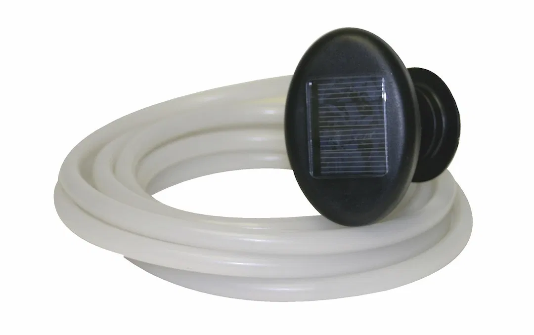 A30-0700 – VALTERRA LLC Rope Light, LED Clear Bulbs Solar Powered 18 Foot Length Sized To Fit Valterra Rope Light Tra...